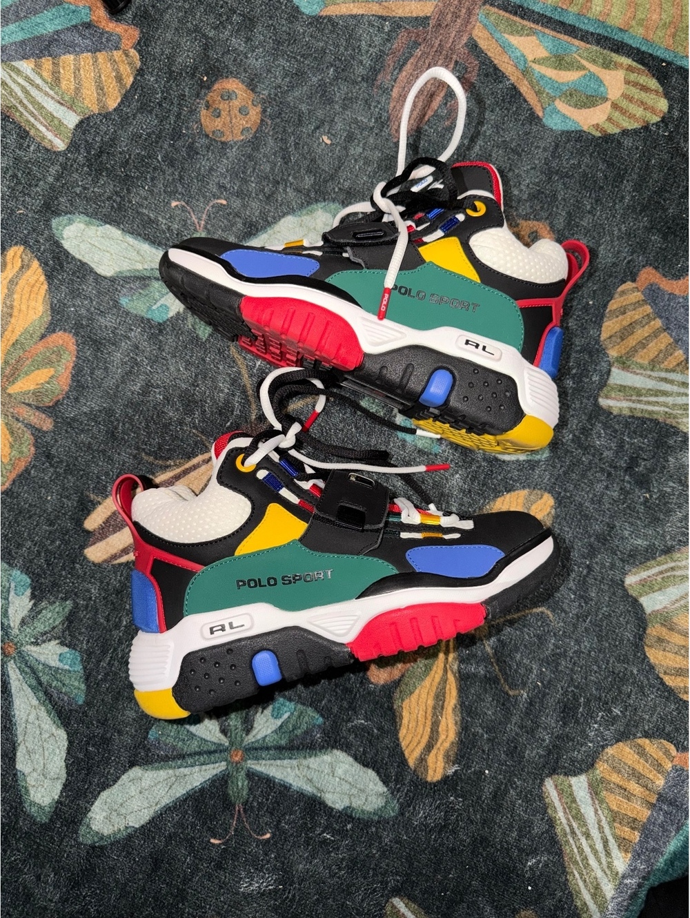 Polo Ralph Lauren Sport Colorblock Boys Sneakers